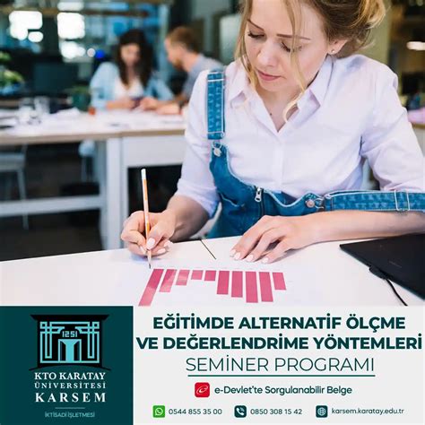 Eğitimde Alternatif Değerlendirme Yöntemleri